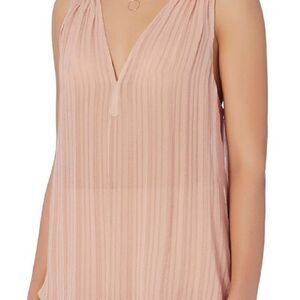 Joie Ankenmen Blush Sheer Blouse